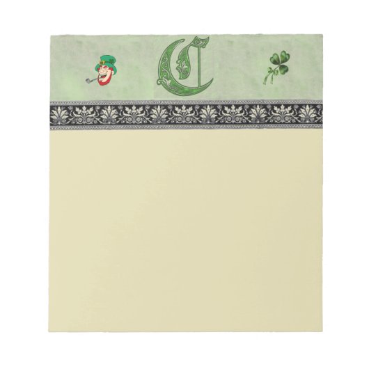 Letter C-laptop Notitieblok (Voorkant)