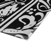 Letter C Middeleeuws Monogram Art Nouveau Snijplank (Hoek)