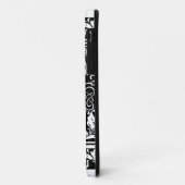Letter C Middeleeuwse Monogram Art Nouveau Case-Mate iPhone Case (Achterkant/links)