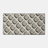 Letter C Monogram Vintage Keltische Knoopprint Bureaumat (Voorkant)