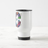 Letter C monogrammed Commuter Coffee Mok (Center)
