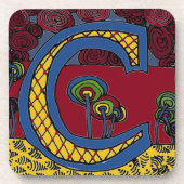 Letter C Onderzetter (Voorkant)