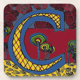 Letter C Onderzetter