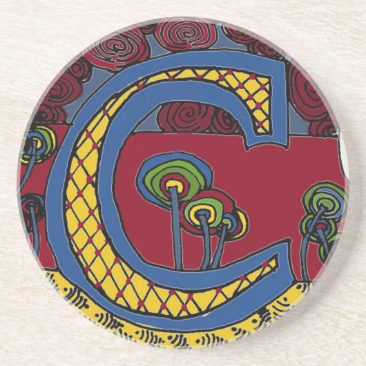 Letter C Onderzetter (Voorkant)