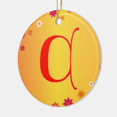 Letter C Ornament (Links)