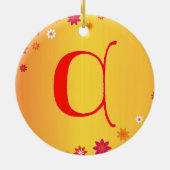 Letter C Ornament (Achterkant)