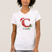 Letter C Personalized T-shirt (Voorkant)