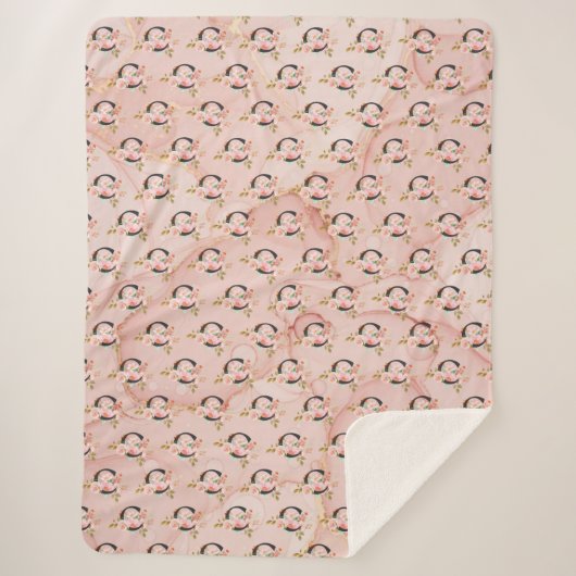 Letter C Sherpa Deken (Voorkant)