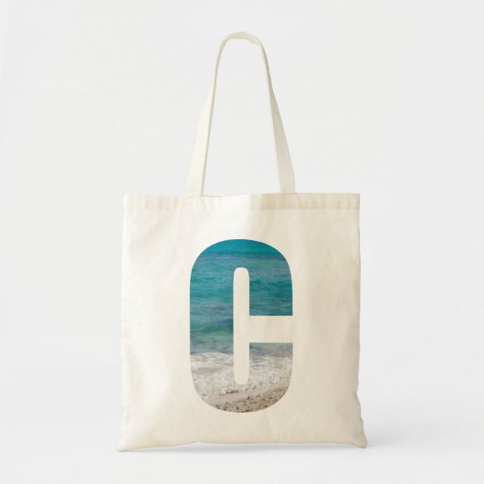 Letter C-stranscène Tote Bag (Voorkant)