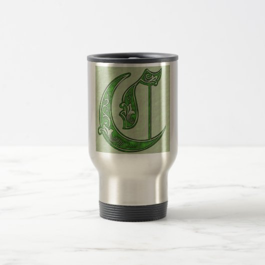 Letter C Travel Mug Reisbeker (Center)