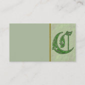 Letter C Visitekaartje (Voorkant)