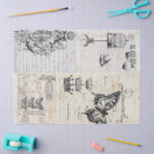 Letter Collage Tissuepapier (Craft)