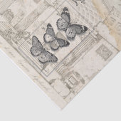 Letter Collage Tissuepapier (Detail)