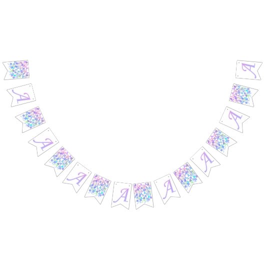 Letter Confetti "A" Vlaggetjes (Alle)