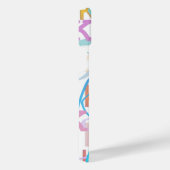 Letter Confetti "K" iPhone Case Hoesje (Rechterkant)