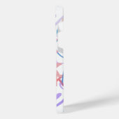 Letter Confetti "K" iPhone Case Hoesje (Linkerkant)