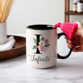 letter cup ontwerp mok