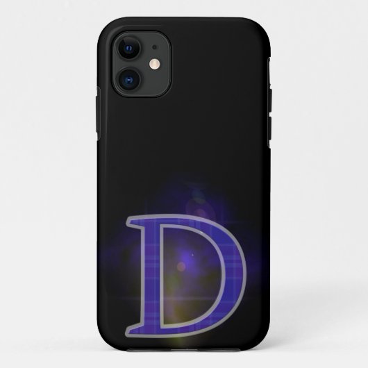 Letter D Case-Mate iPhone Case (Achterkant)