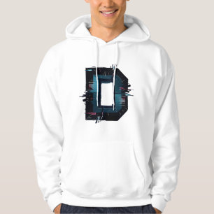 Letter D: Dynamisch, onderscheidend en comfortabel Hoodie