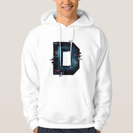 Letter D: Dynamisch, onderscheidend en comfortabel Hoodie (Voorkant)