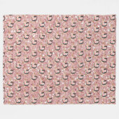 Letter D Fleece Deken (Voorkant (Horizontaal))