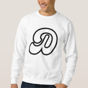 Letter D - Gepersonaliseerd identiteitsontwerp Trui