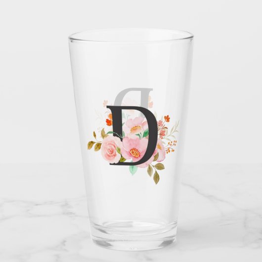 Letter D Glas (Voorkant)