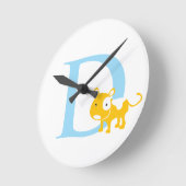 Letter D Initiaal klok (Hoek)