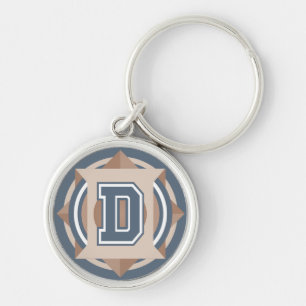 Letter "D"-Initiaal Sleutelhanger