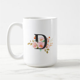 Letter D Koffiemok