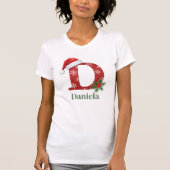 Letter D Personalized T-shirt (Voorkant)