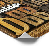 Letter D Poster (Hoek)