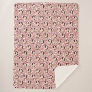Letter D Sherpa Deken