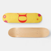 Letter D Skateboard (Horizontaal)