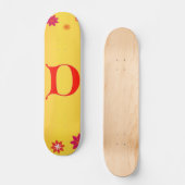 Letter D Skateboard (Voorkant)