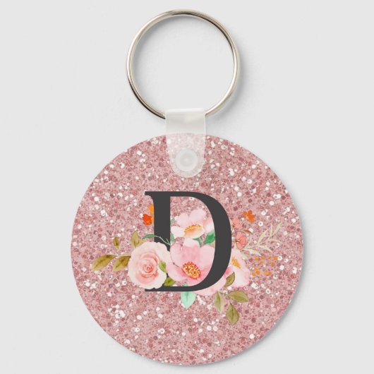 Letter D Sleutelhanger (Voorkant)