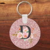 Letter D Sleutelhanger (Achterkant)