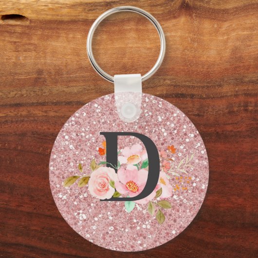 Letter D Sleutelhanger (Achterkant)