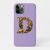 Letter D Thanksgiving style gift  Case-Mate iPhone Case (Achterkant)