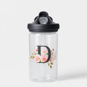 Letter D Waterfles