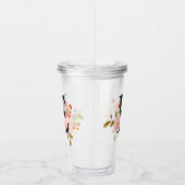 Letter E Acryl Drinkbeker (Rechts)