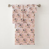 Letter E Bad Handdoek (Insitu)