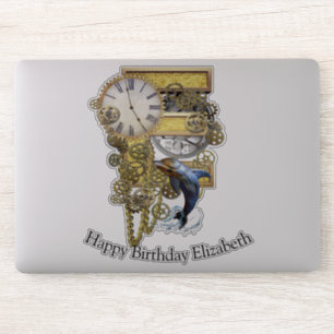 Letter E Birthday Customization Sticker