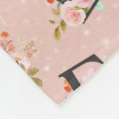 Letter E Fleece Blanket Deken (Hoek)