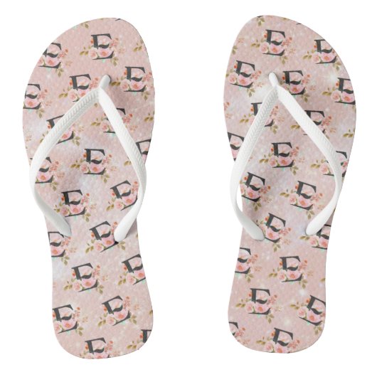 Letter E Flip Flops (Voetbed)