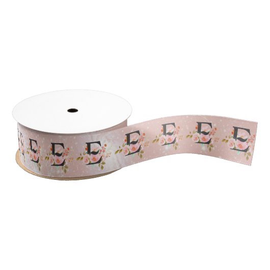 Letter E Grosgrain Lint (Spoel)