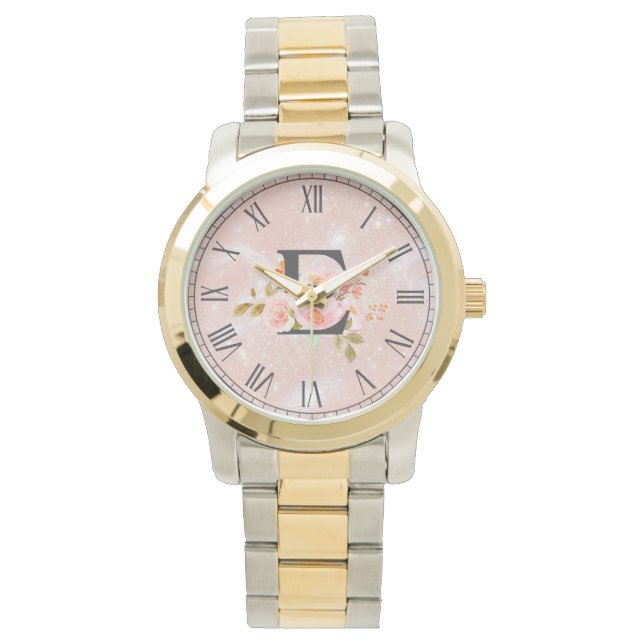 Letter E Horloge (Voorkant)