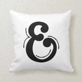 Letter E Initiaal Pillow Kussen
