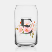 Letter E Kan Glas (Achterkant)