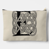 Letter E Keltische knoop  Monogram Etui (Achterkant)